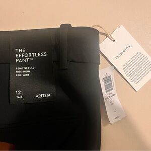Brand New with Tags-Aritzia Effortless Size 12 Tall Black